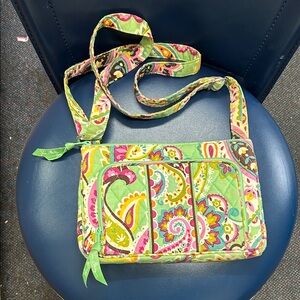 Vera Bradley Vibrant Paisley Crossbody Bag